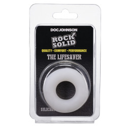 RockSolid by Doc Johnson Cockring The Lifesaver 22mm Blanc